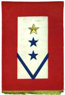Service Banner showing both blue and gold stars