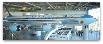 Air Force One exhibit at the Ronald Reagan Presidential Library and Museum in Simi Valley, CA.