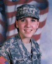 Army Specialist Monica Brown, 19, awarded the Silver Star Medal for Gallantry in combat.