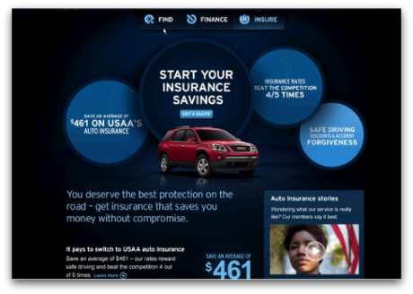 USAA, one of the best car insurance companies, provides free auto insurance price quotes online.